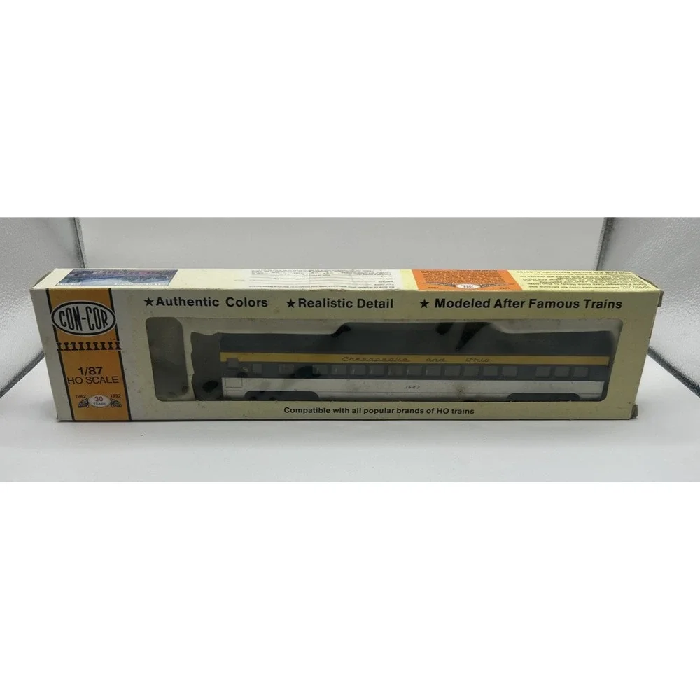 CON-COR 1/87 Scale 72‎ FT. HO PASSENGER CAR CHESAPEAKE & OHIO